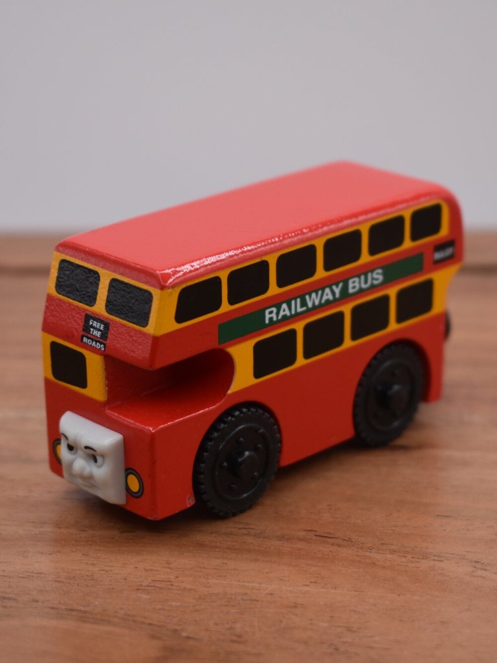 Thomas & Friends Wooden Railway Train Tank Engine - 2003 Bulgy Doubledec…